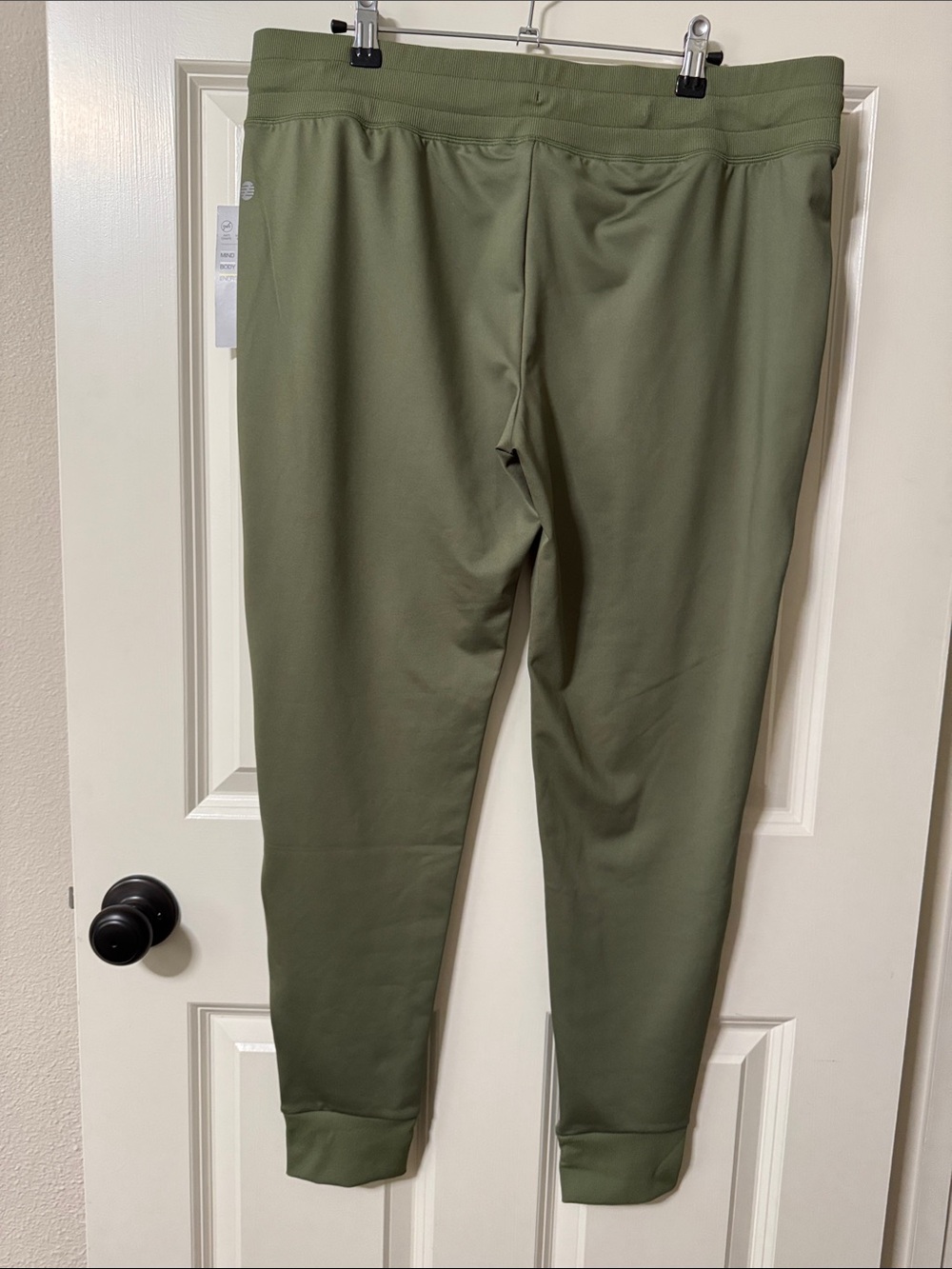 Zella Olive Green Women's Drawstring Joggers - Picture 5 of 6